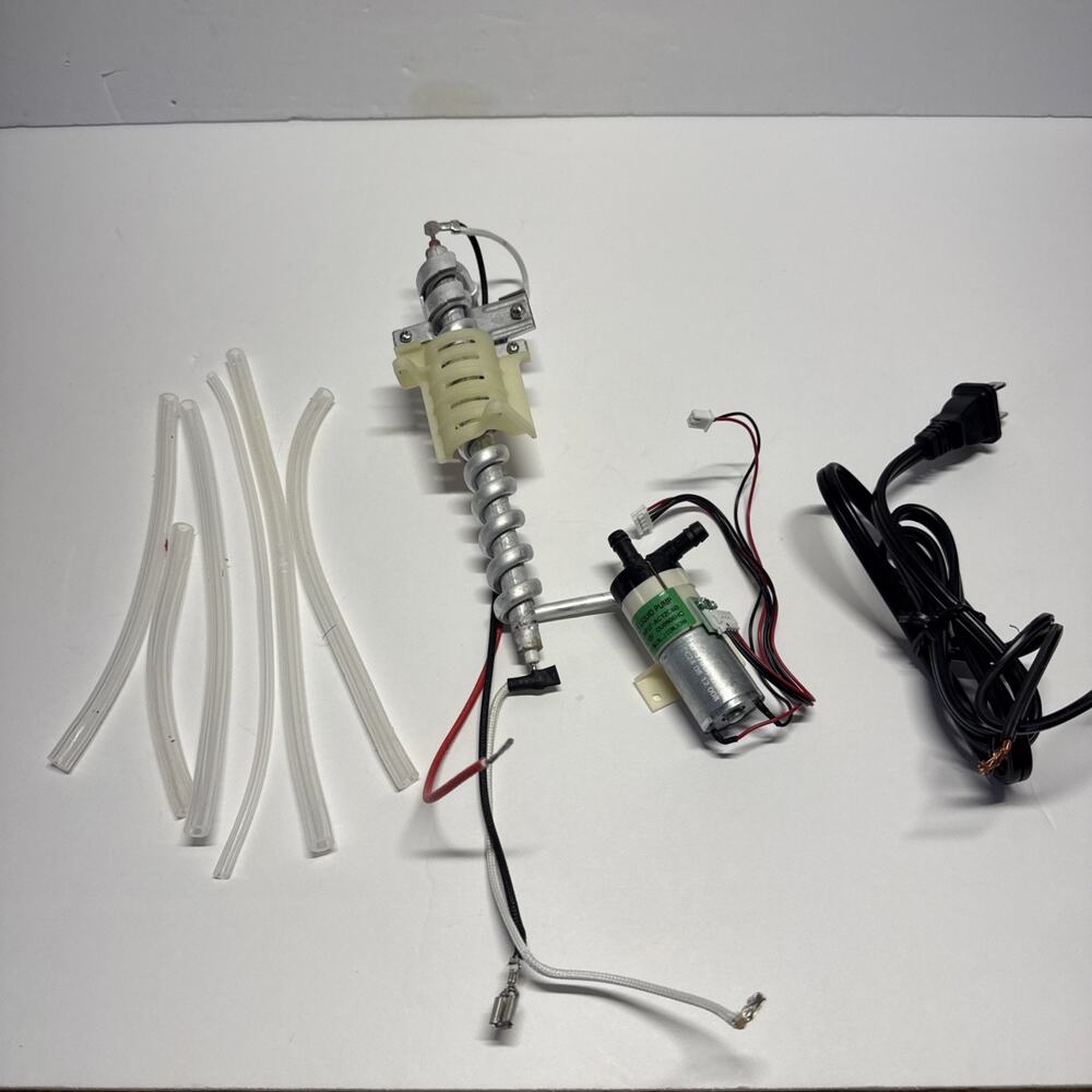 OEM Keurig K Supreme K910 Heating Coil, Liquid Pump, Spare Tubes & Cord.